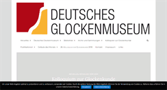 Desktop Screenshot of glockenmuseum.de